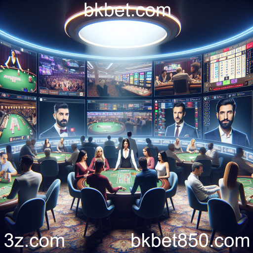A Experiência de Jogos Ao Vivo no bkbet.com
